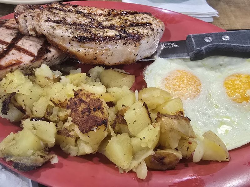 Downtown Diner food
